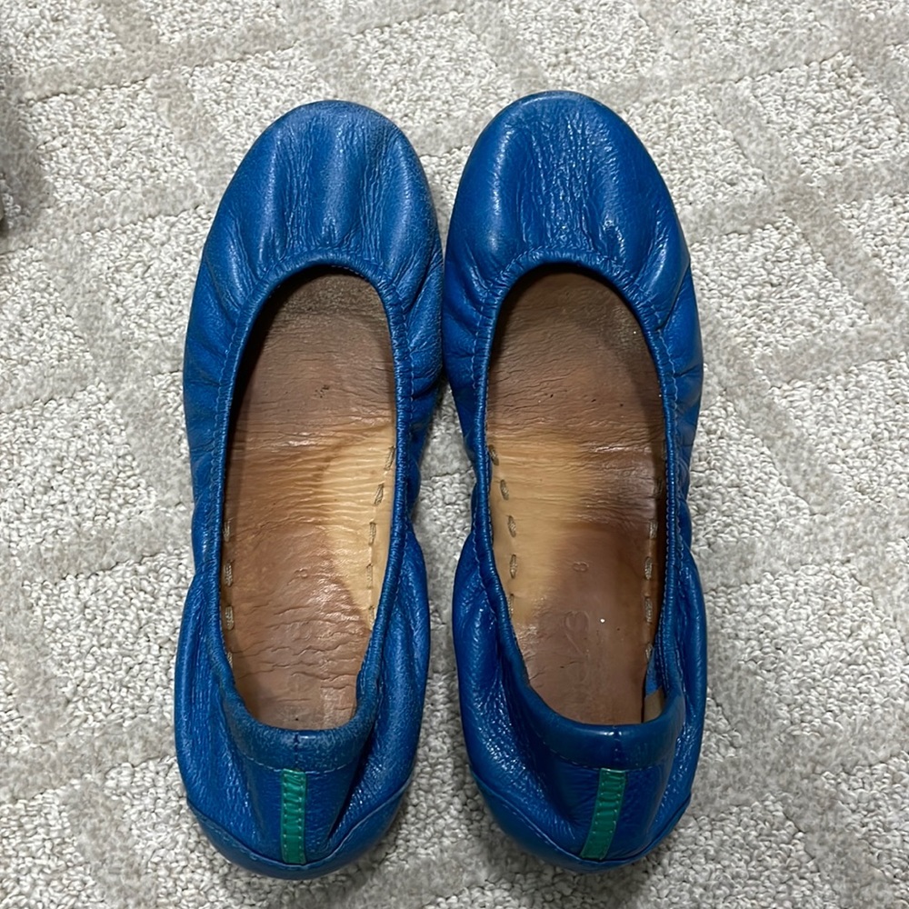 Tieks Colbalt Blue Size 8
